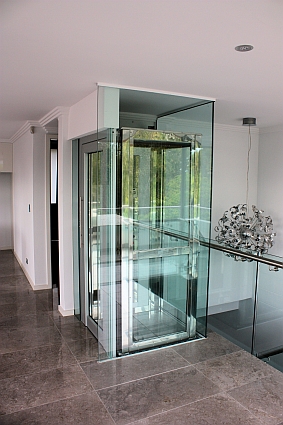 Glass Home Lift