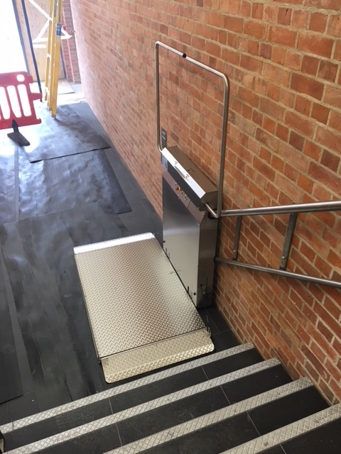 Wheelchair Inclined Step Lift