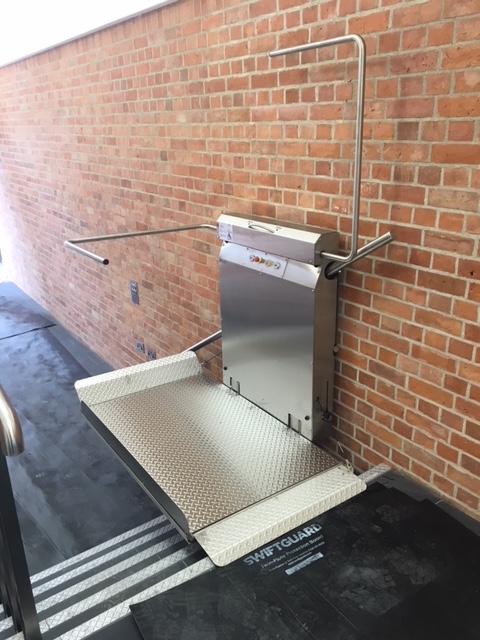 Stainless Steel Inclined Platform Lift