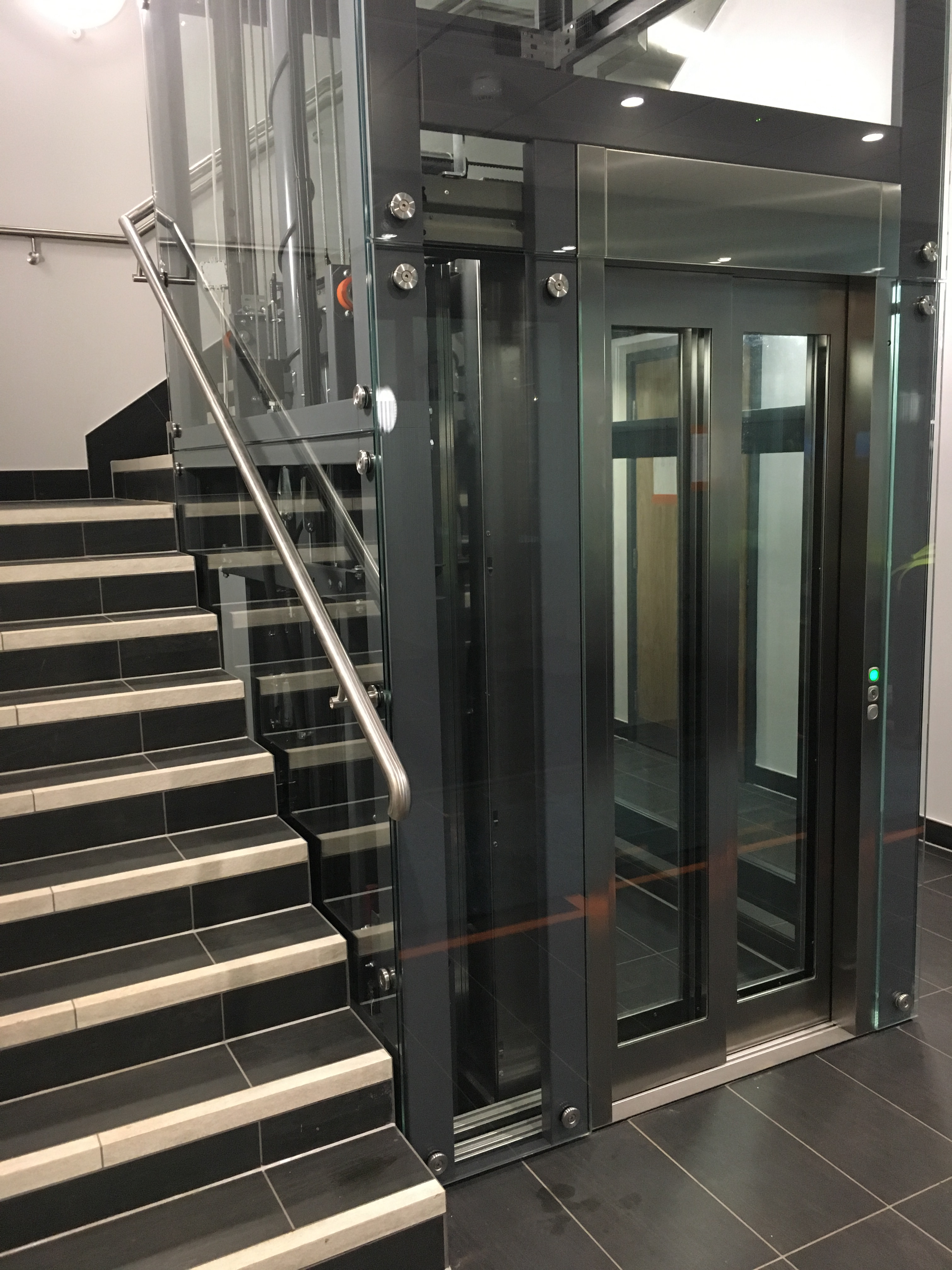Glass Office Lift