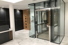 Glass Lift in Offices in Sovereign House in Basildon