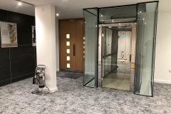 Platform Lift with Glass Sides in Offices in Basildon