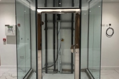 Glass Wheelchair Lift in Offices in Essex