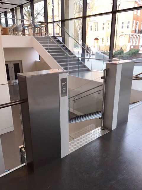 Wheelchair Platform Lift in the National Army Museum