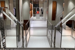 Discreet Wheelchair Lift at New Bond Street Boutique
