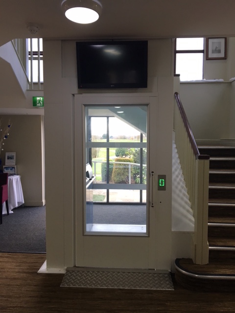 Wheelchair Lift at Golf Course