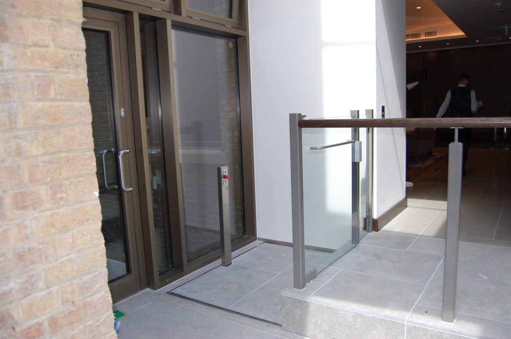 Wheelchair Lift in the Devonshire Club