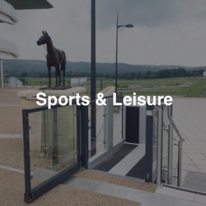 Lifts for Sporting Events, Lifts for Stadiums, Lifts for Sports Clubs, Lifts for Leisure Clubs
