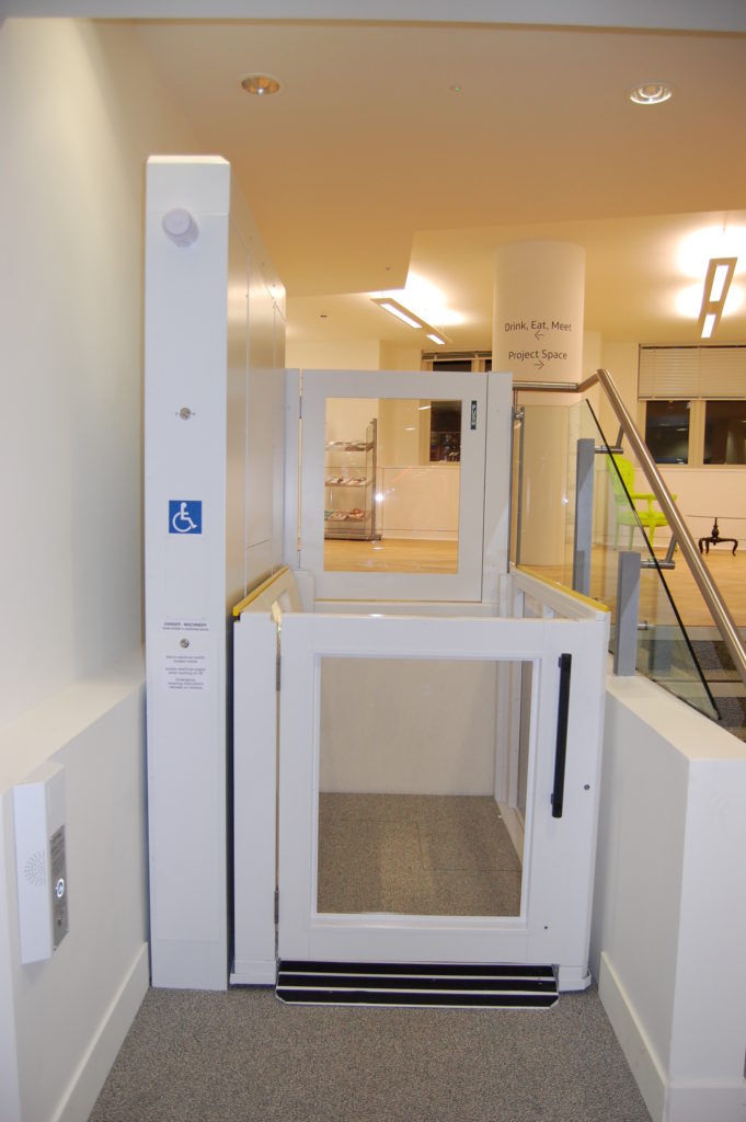 Disabled Access Lift in Telefonica's Head Office